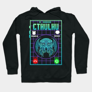 Funny The Call Of Cthulhu Dark Occult Goth Pun Hoodie